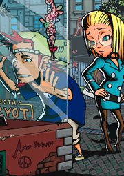 Viewtiful Joe art