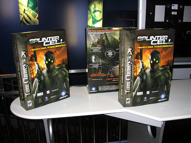 Splinter Cell: Pandora Tomorrow packaging
