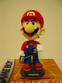 Super Mario bobblehead - front view