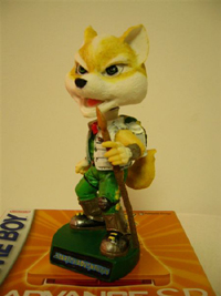 Star Fox bobblehead - front view