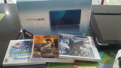 3DS launch day haul