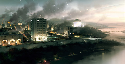 Concept art for Battlefield 3: Strike at Karkand