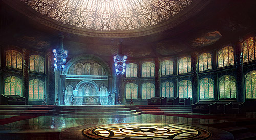 Dungeon artwork from Rusty Hearts