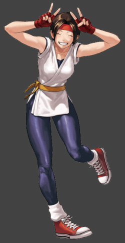 Yuri from The King of Fighters XIII