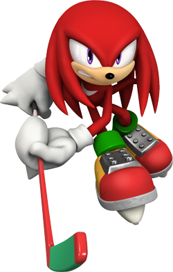 Knucles in Mario & Sonic at the Olympic Winter Games