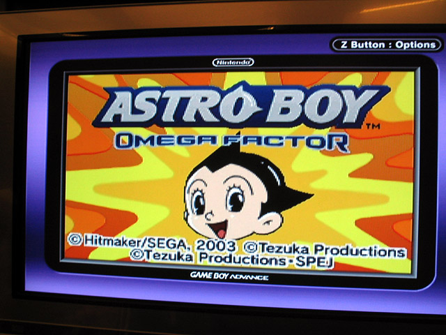 Astro Boy: Omega Factor - The Next Level Game Boy Advance Preview