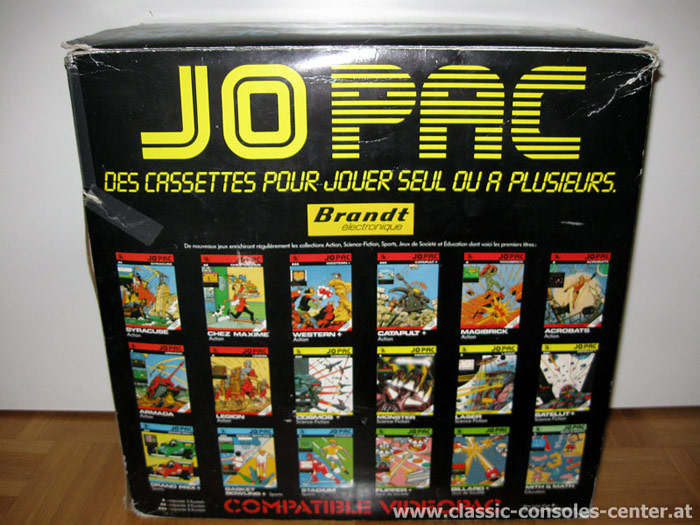 Brandt Electronique JO7400 Box (Back)