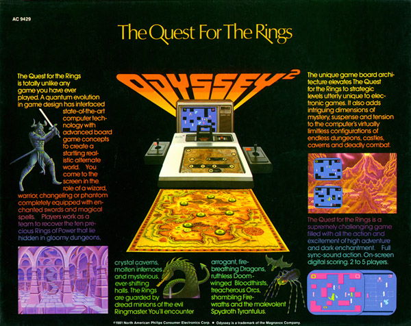 Quest for the Rings, The Box (Back)