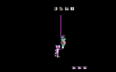 Atari 2600 Pink Panther: End-of-level Animation