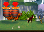 Donkey Kong Jungle Beat screen shot