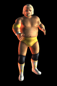 Showdown: Legends of Wrestling - Dusty Rhodes model
