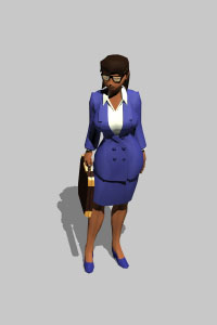 Tropican bureaucrat.