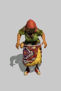 an unemployed woman of Tropico