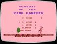Atari 8-bit Pink Panther