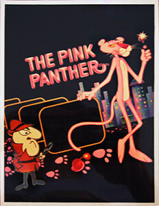 Pink Panther Ad Slick Photo from 1983 CES