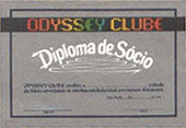Odyssey Clube Diploma de Sócio