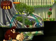 Donkey Kong Jungle Beat screen shot