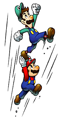Mario & Luigi: Superstar Saga artwork
